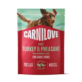 Carnilove Dog - Pouch Turkey & Pheasant with Raspberry Leaves 300g