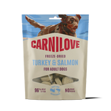 Carnilove Dog - Freeze Dried Raw Treats Turkey & Salmon 60g