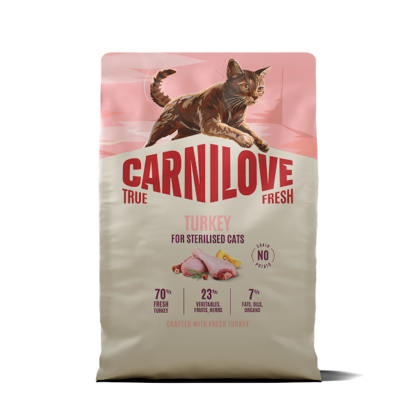 Carnilove Cat - True Fresh Turkey 2kg
