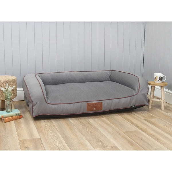 George Barclay Savile Orthopaedic Sofa Bed Mason's Grey Large