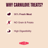Carnilove Dog - Freeze Dried Raw Treats Turkey 60g