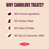 Carnilove Dog - Jerky Beef Treats 100g