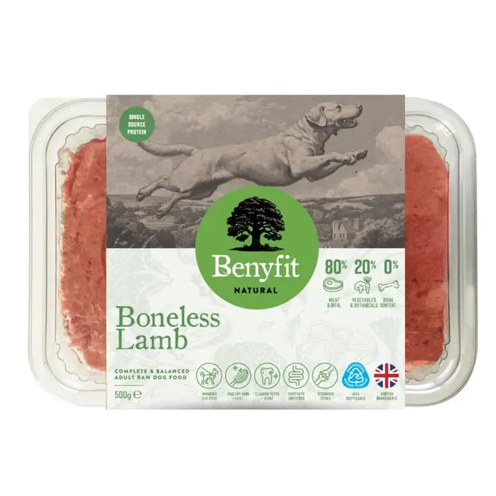 Benyfit Natural Lamb Boneless 500g