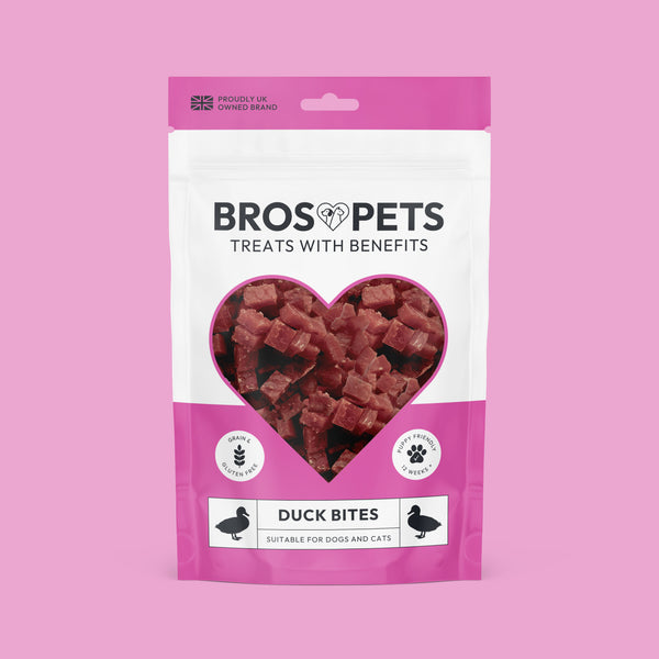 Bros Pets Duck Bites 100g