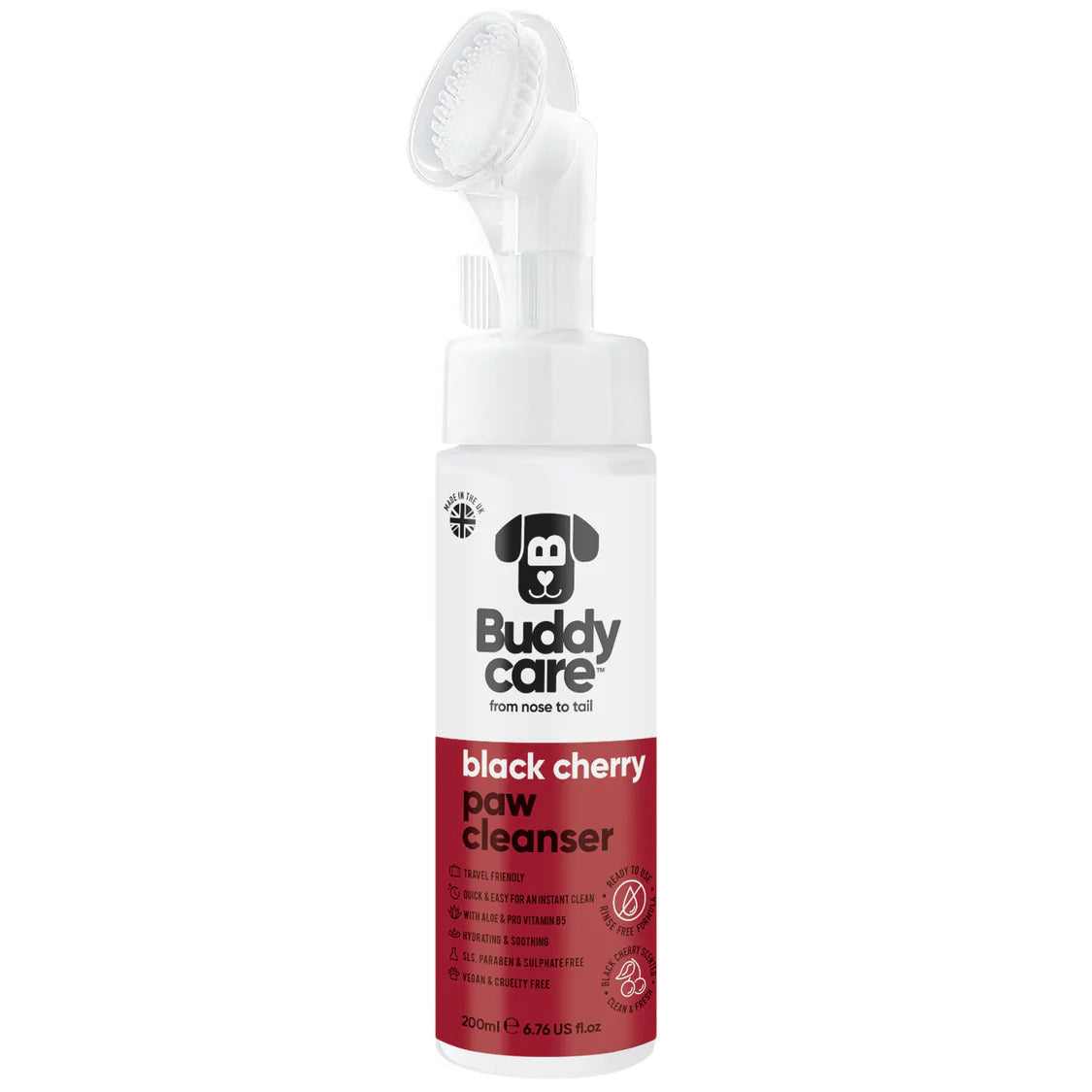 Buddy Care Black Cherry Paw Cleanser 200ml