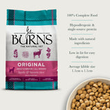Burns Dog - Adult & Senior Original Lamb & Brown Rice 14kg