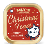 Lily's Kitchen Cat Christmas Feast Foil Turkey & Salmon 85g