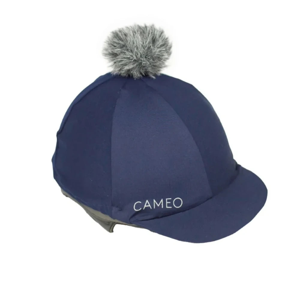 Cameo Equine Core Hat Silk Navy