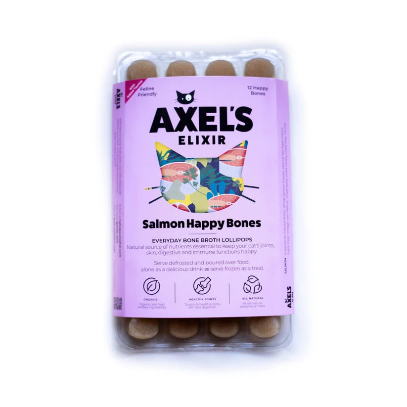 Axel's Salmon Happy Bones for Cats