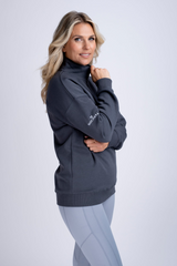 Mochara Half Zip Sweatshirt Charcoal