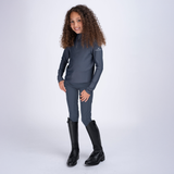 Mochara Young Rider Technical Base Layer Charcoal Recycled