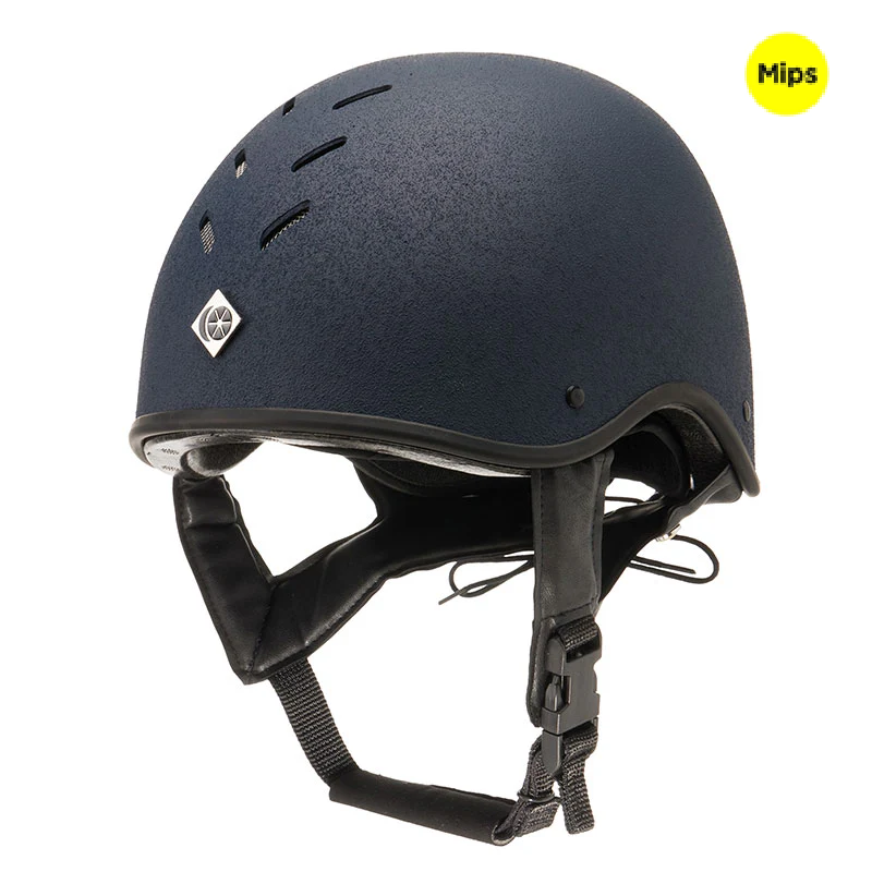 Charles Owen MS1 Pro Jockey Skull Black