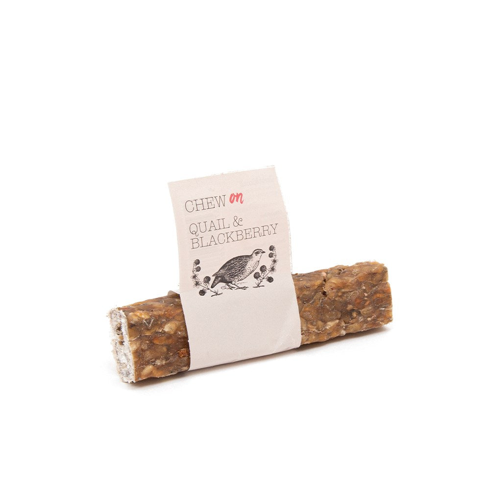 Chew On Quail & Blackberries Bar 22cm
