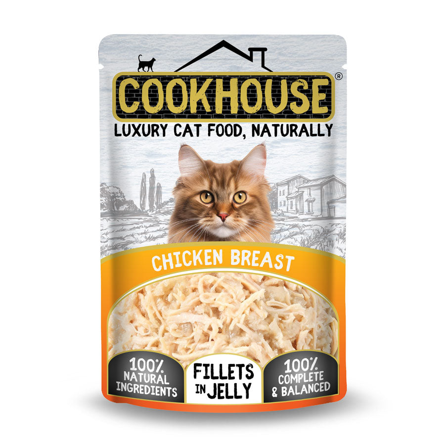 Cookhouse Cat Pouch Chicken Breast In Jelly 70g