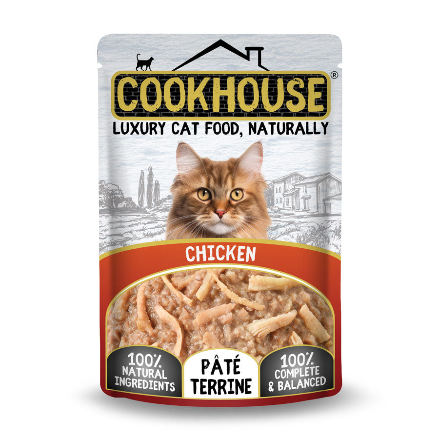 Cookhouse Cat Pouch Chicken Terrine 70g