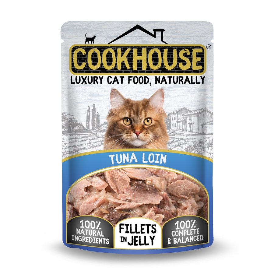 Cookhouse Cat Pouch Tuna In Jelly 70g