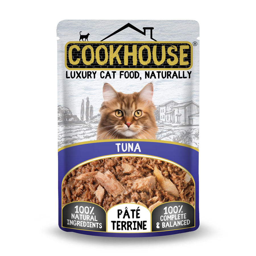 Cookhouse Cat Pouch Tuna Terrine 70g