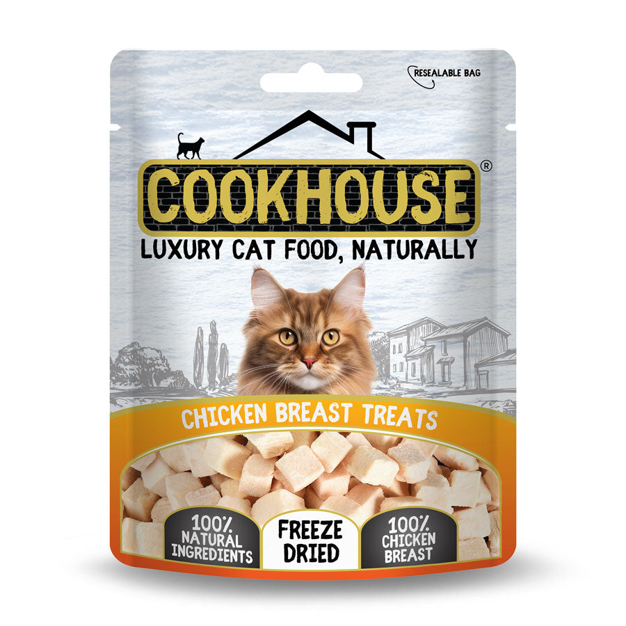 Cookhouse Cat Treats Freeze Dried Chicken 10g
