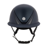 EQx by Charles Owen Hyda Mips Riding Helmet Wide Peak Navy Matte / Navy Gloss Carbon