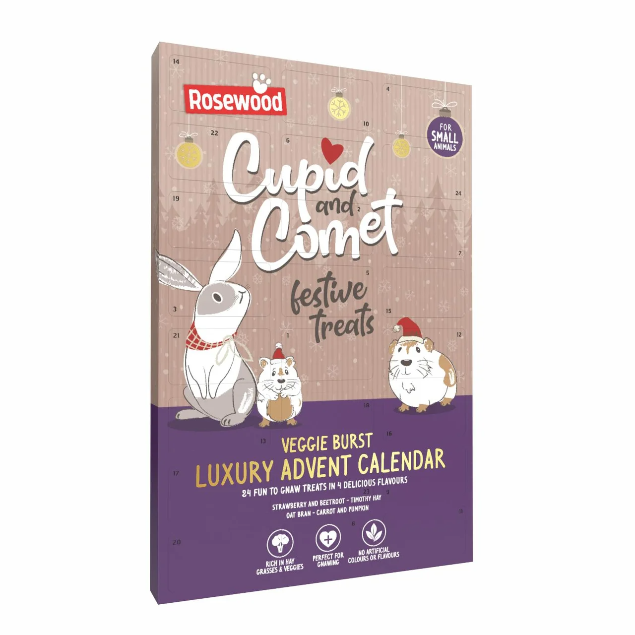 Cupid & Comet Veggie Burst Luxury Small Pet Advent Calendar