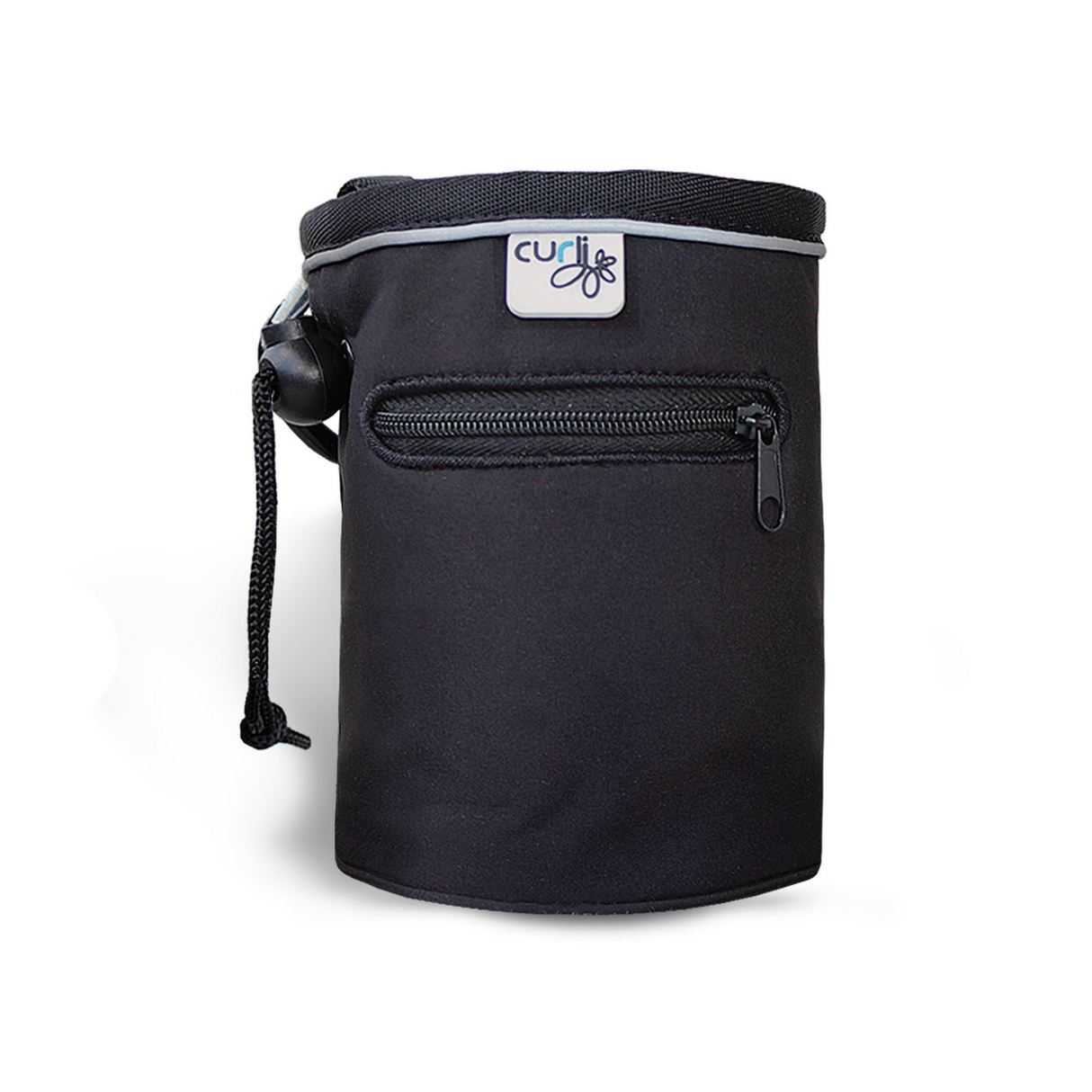 Curli Dog Treat Bag Original Black