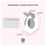 Imperial Riding Flymask IRHTrail Ride Unicorn