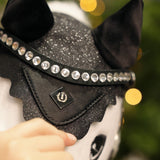 Imperial Riding Hobby Horse Flyveil IRHFree Spirit Black Glitter