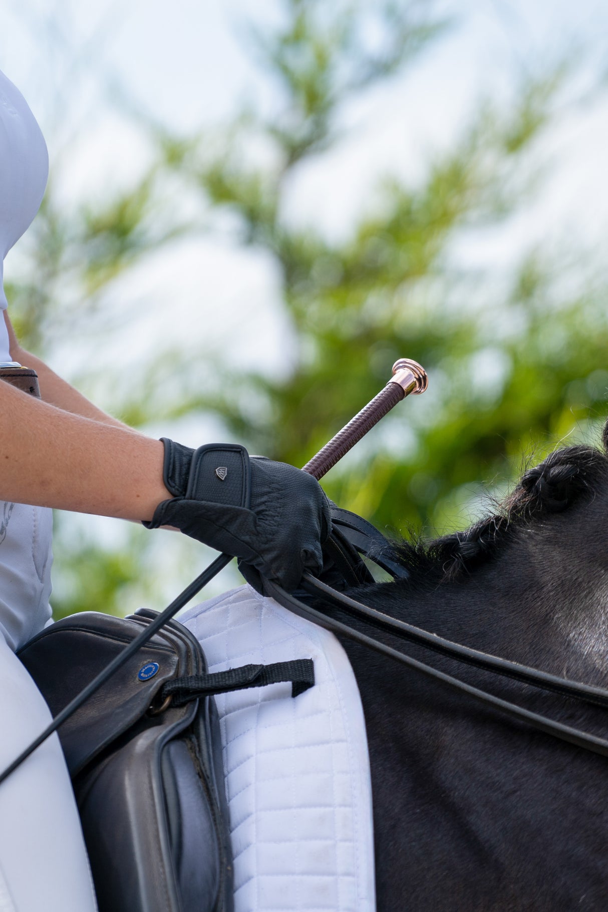 Woof Wear Diamond Dressage Whip