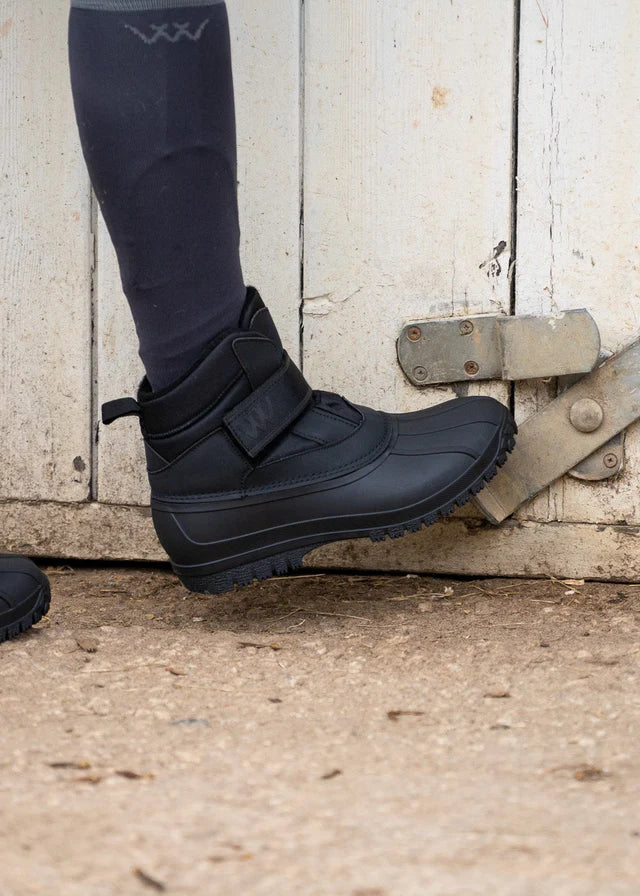 Woof Wear Adult Short Yard Boot Black