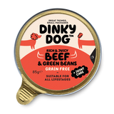 Dinky Dog Beef & Green Beans 85g