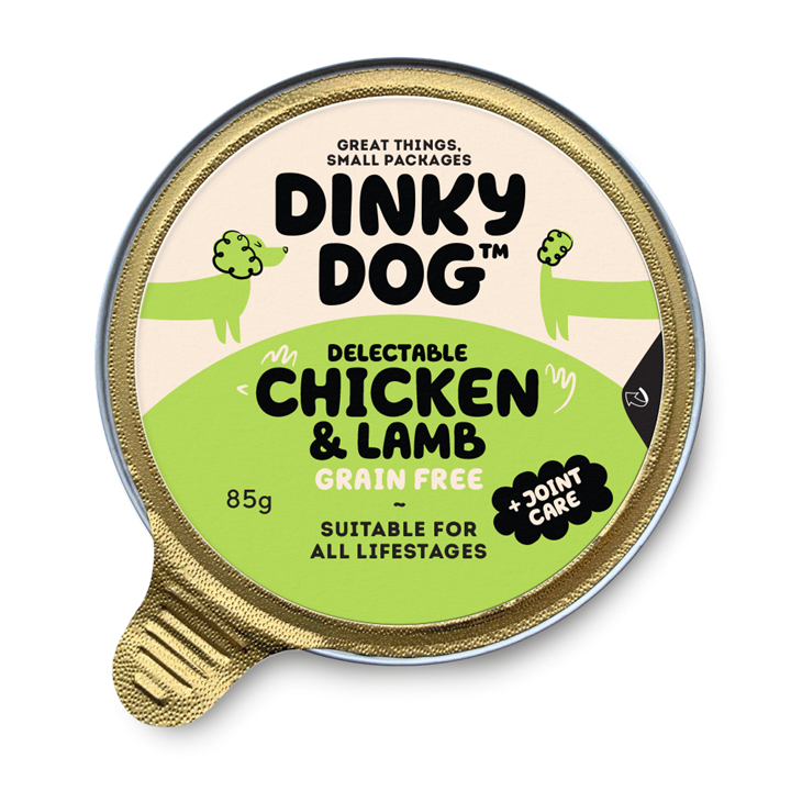 Dinky Dog Chicken & Lamb 85g