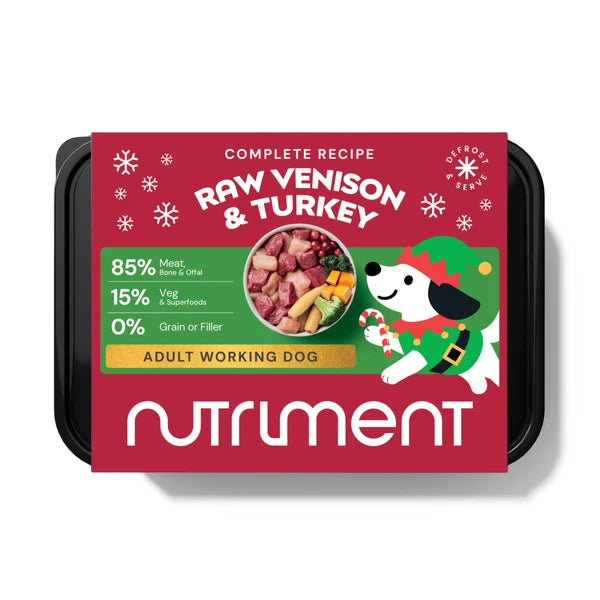 Nutriment Dog - Venison With Turkey 500g
