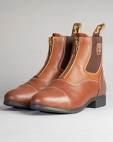 Tredstep Ireland Donatello III Front Zip Paddock Boot Brown