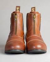 Tredstep Ireland Donatello III Front Zip Paddock Boot Brown