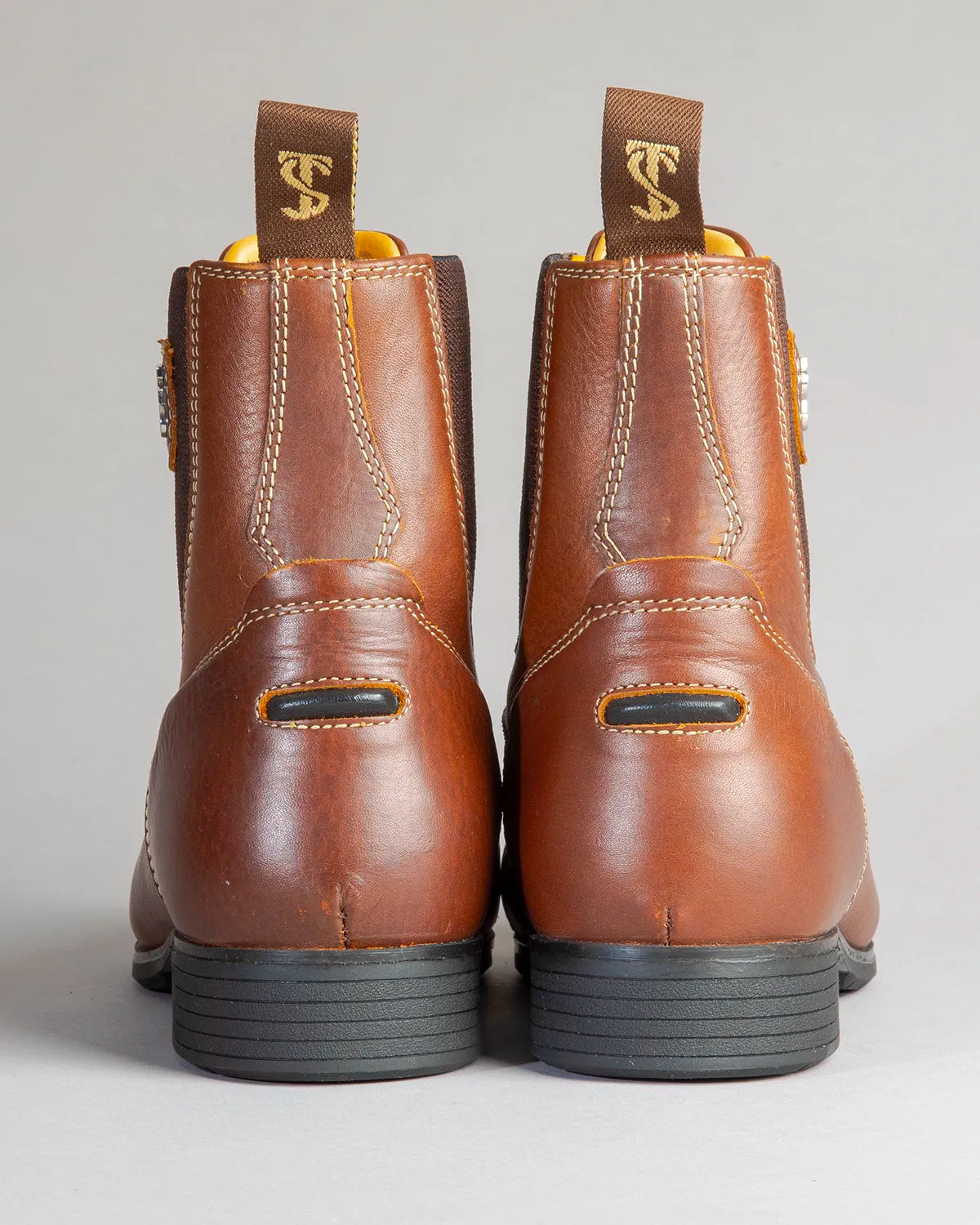 Tredstep Ireland Donatello III Front Zip Paddock Boot Brown