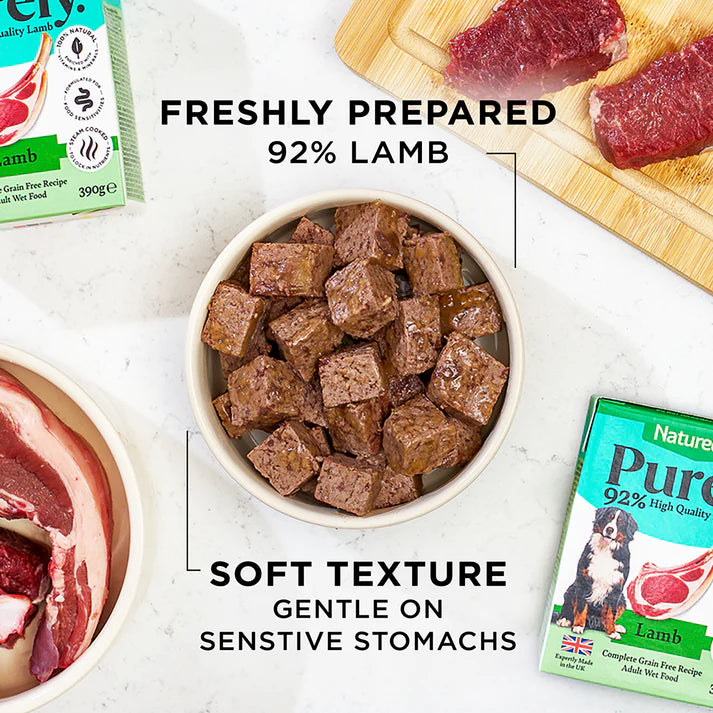 Nature Diet Dog - Purely Lamb 390g