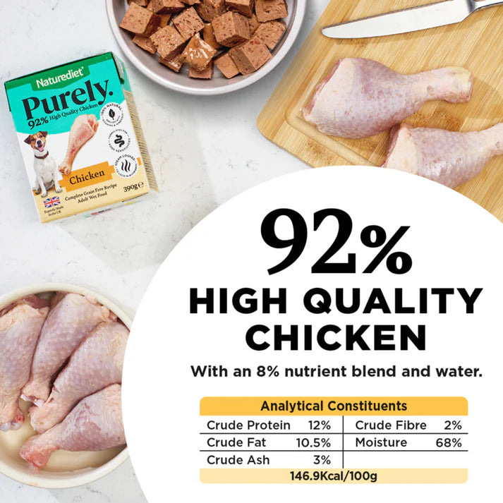 Nature Diet Dog - Purely Chicken 390g