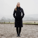 EQUIDRY Women's Aura Raincoat Black