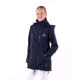EQUIDRY Women's Frontier Mid Length No Fill Riding Jacket Navy