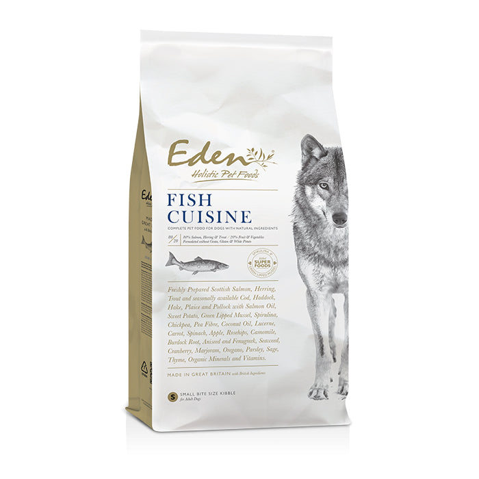 Eden Dog - 80/20 Fish Cuisine Small Kibble 12kg