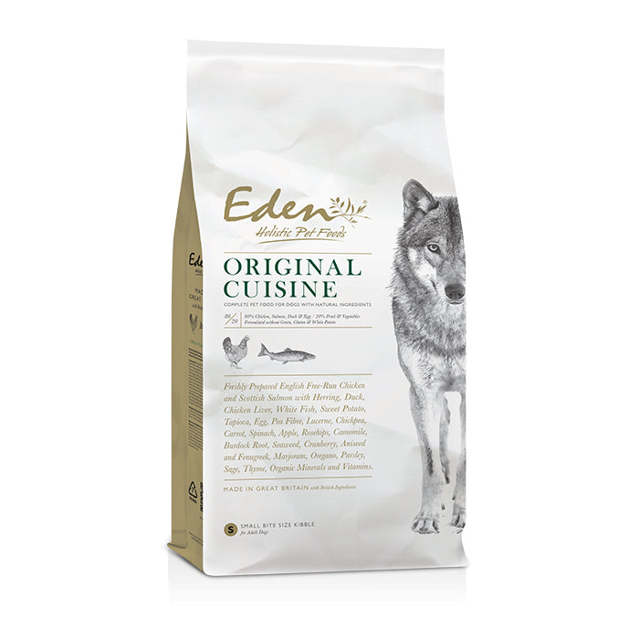 Eden Dog - 80/20 Original Cuisine Small Kibble 12kg