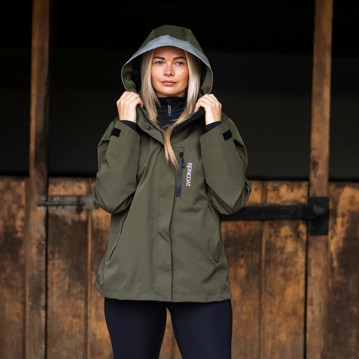 Equicoat Reincoat Air Adults Olive