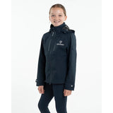 EQUIDRY Girl's Varsha Waterproof Riding Jacket Navy