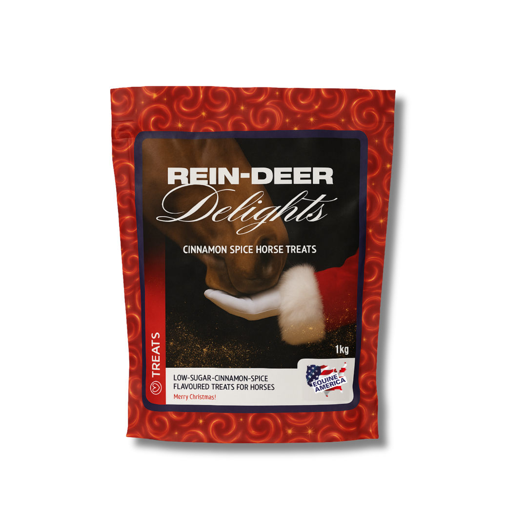 Equine America Rein-Deer Delights Cinnamon Spice Horse Treats 1kg
