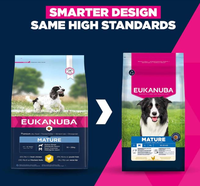 Eukanuba Mature Medium Breed Chicken 12kg