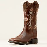 Ariat Womens Round Up Skyler Western Canyon Tan