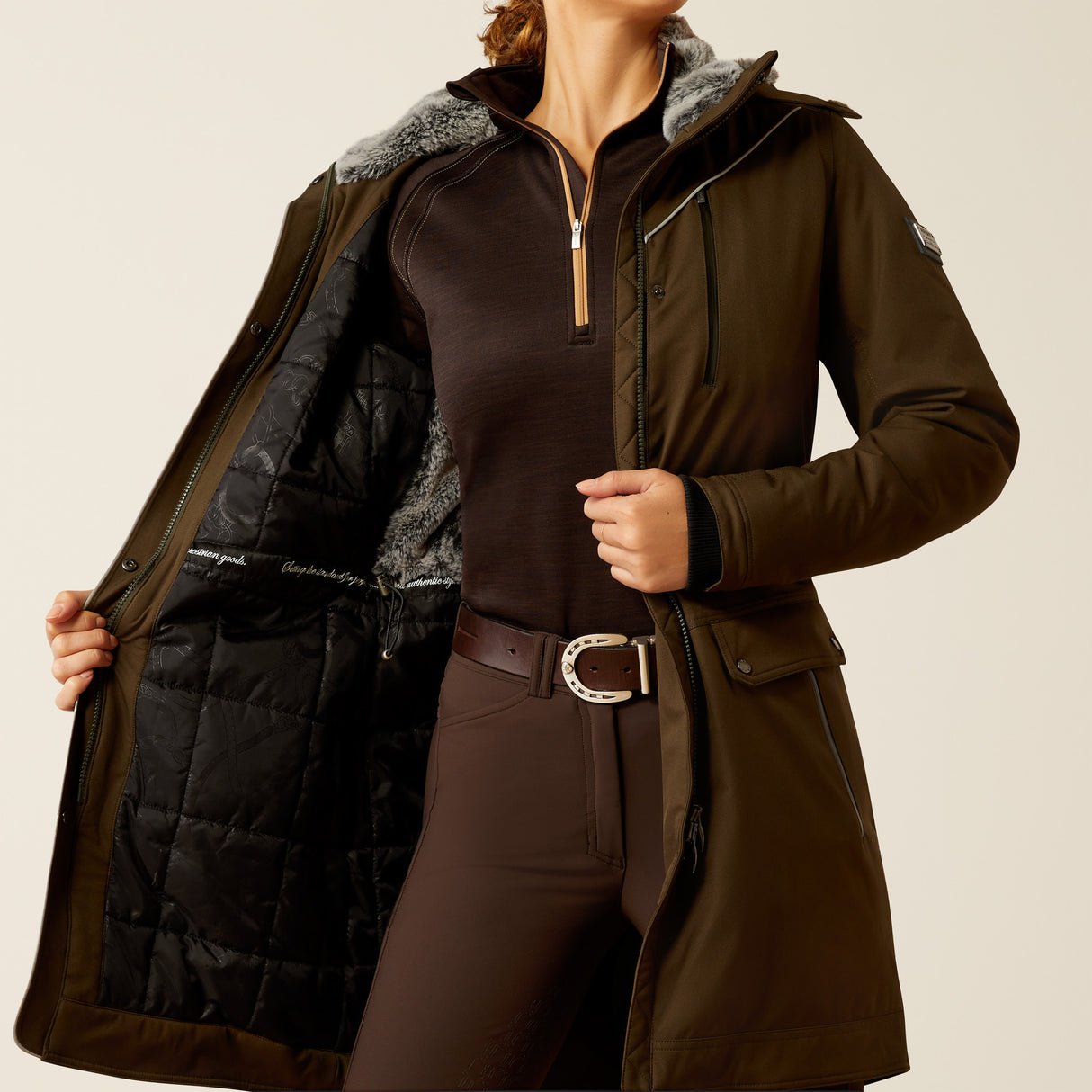 Ariat Womens Tempest Insulated H2O Parka Relic