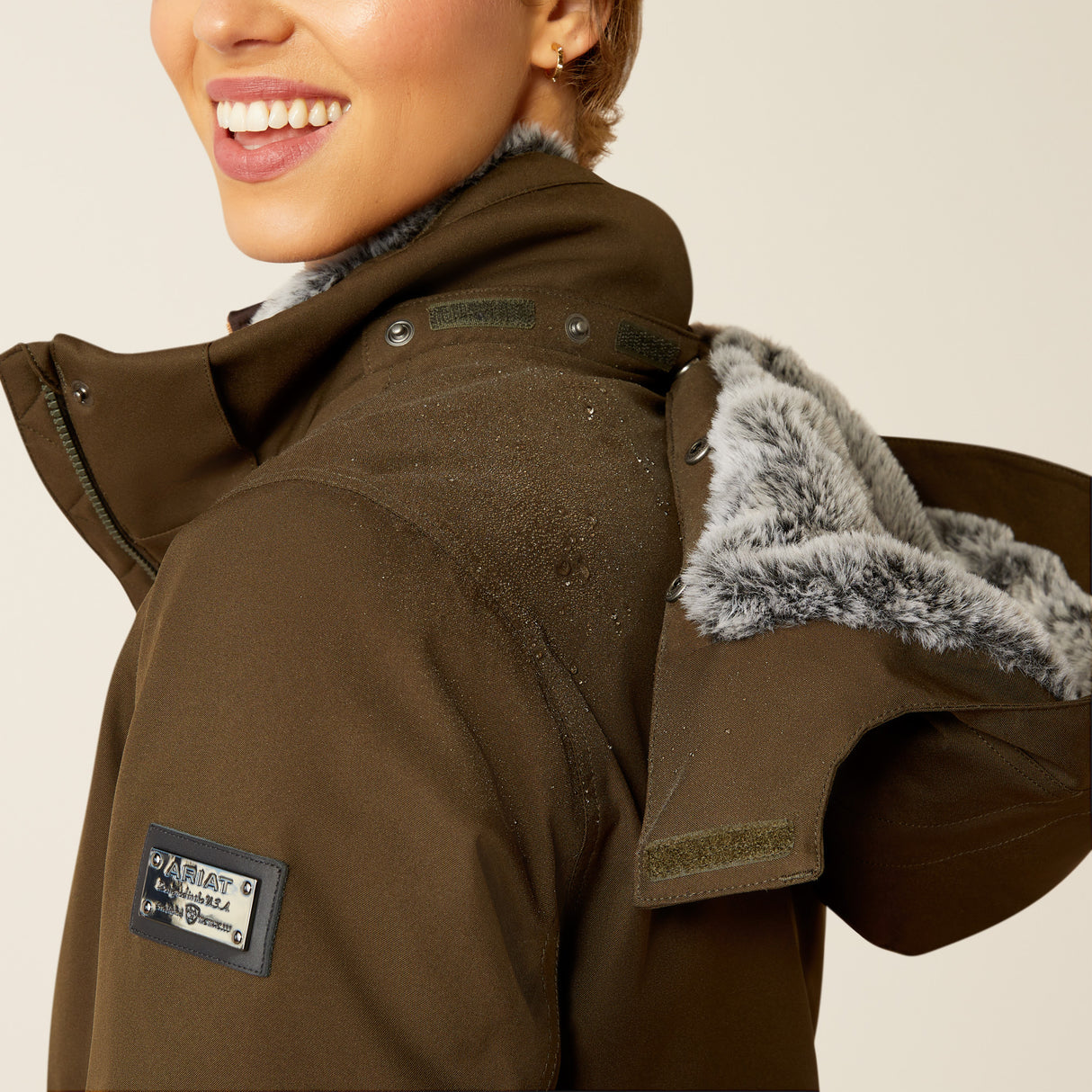 Ariat Womens Tempest Insulated H2O Parka Relic