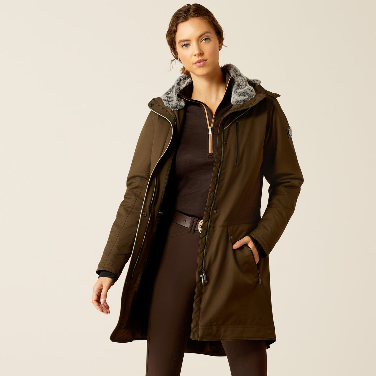 Ariat Womens Tempest Insulated H2O Parka Relic