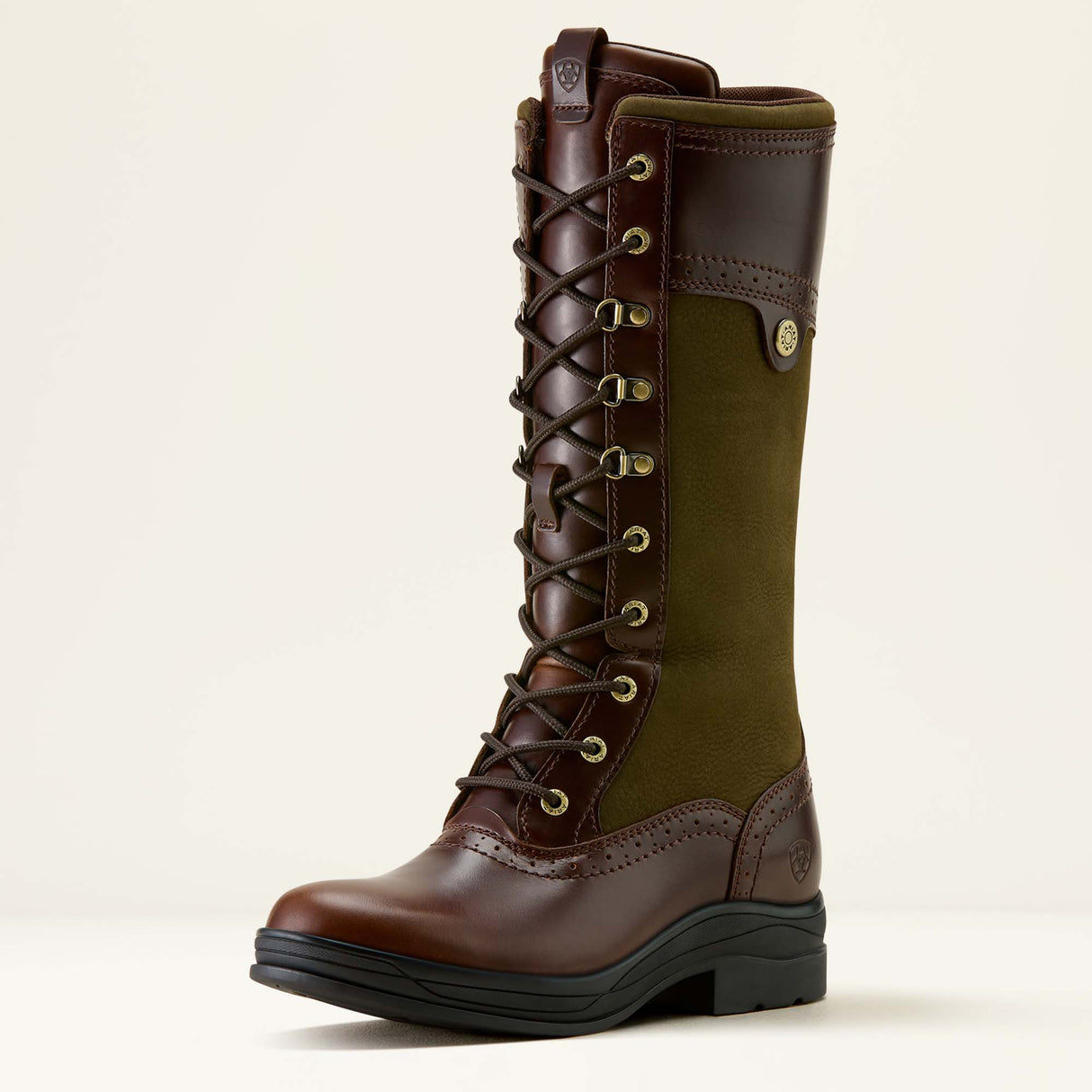 Ariat Women's Wythburn II H20 Tobacco Brown / Olive Night